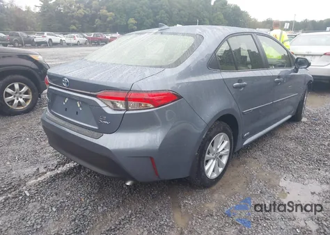 2025 Toyota Corolla Hybrid Le from USA, damaged, VIN JTDBDMHE2S3024595